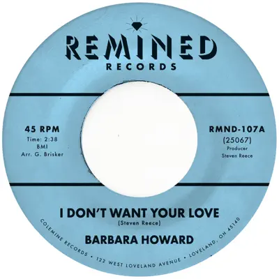 I Don't Want Your Love - Barbara Howard：歌詞、音樂影片和演唱會