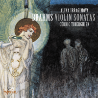 Alina Ibragimova & Cédric Tiberghien - Brahms: Violin Sonatas artwork