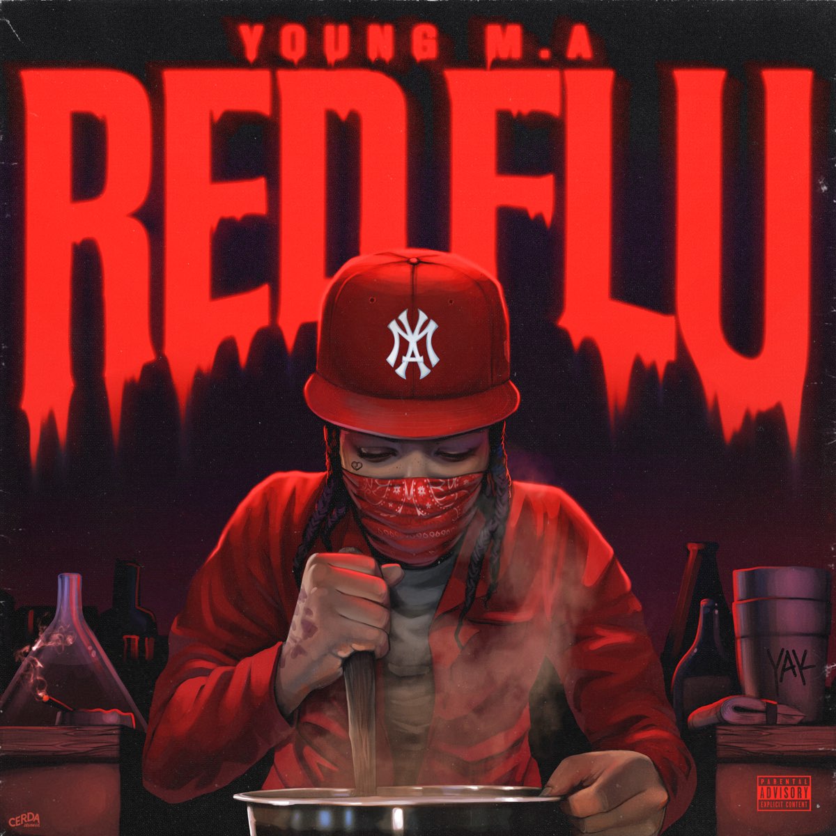 Red Flu Album by Young M.A Apple Music