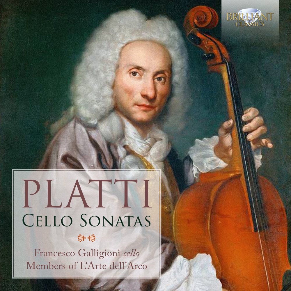 Обложка альбома «Platti: Cello Sonatas» — Members of L'Arte dell'Arco & Francesco Galligioni