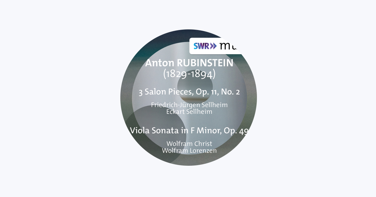 Rubinstein - Allegro Risoluto for cello and piano