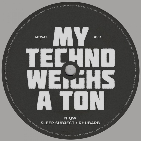 Sleep Subject / Rhubarb - Single
