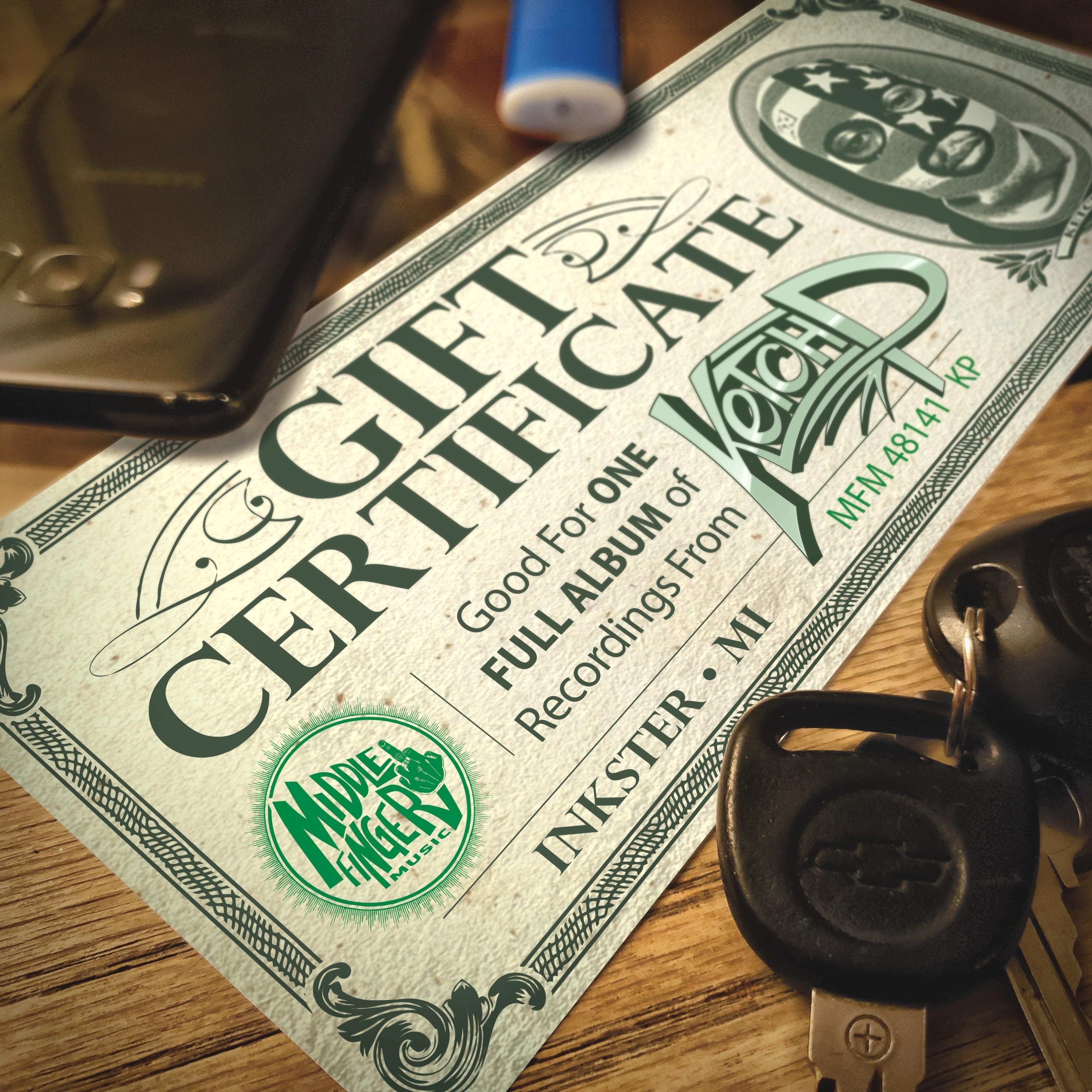 Gift Certificiate