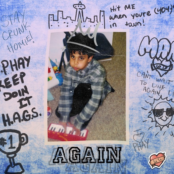 Cover artwork for AGAIN