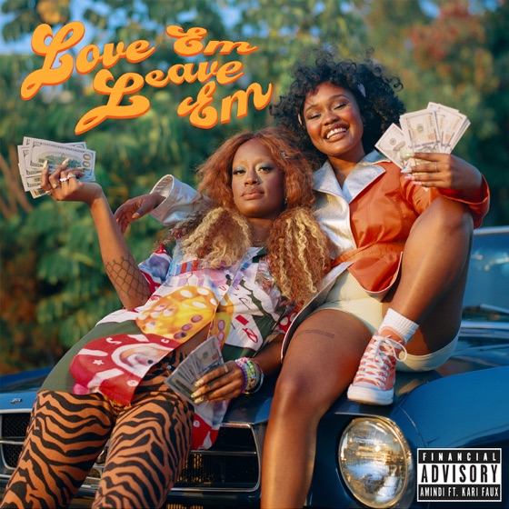 Cover artwork for Love Em Leave Em (feat. Kari Faux)