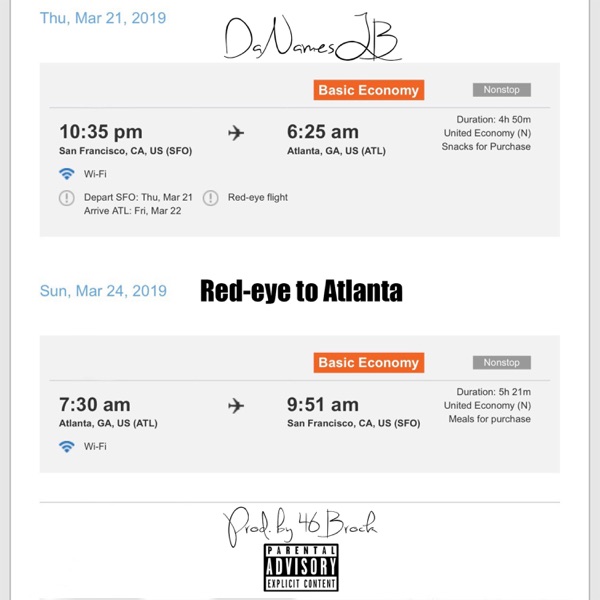 Red-Eye to Atlanta