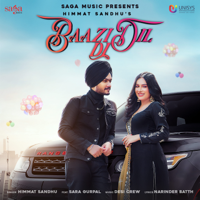 Himmat Sandhu - Baazi Dil Di (feat. Sara Gurpal) - Single artwork