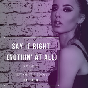 Say It Right (Nothin' at All) [feat. Emilia] - Single