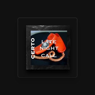 Listen to Certo, watch music videos, read bio, see tour dates & more!