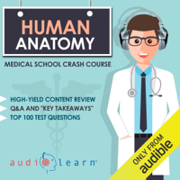 AudioLearn Medical Content Team - Human Anatomy: Medical School Crash Course (Unabridged) artwork