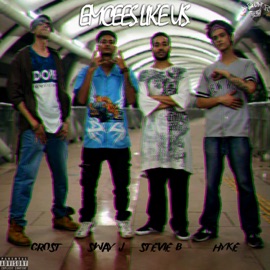 Emcees Like Us HYKE, Sway J, Stevie & Crost