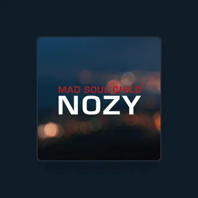 Listen to Nozy, watch music videos, read bio, see tour dates & more!