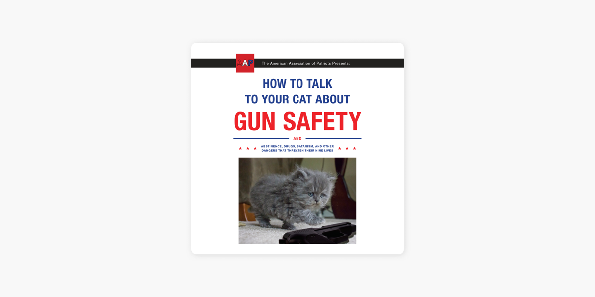 How to Talk to Your Cat About Gun Safety: And Abstinence, Drugs