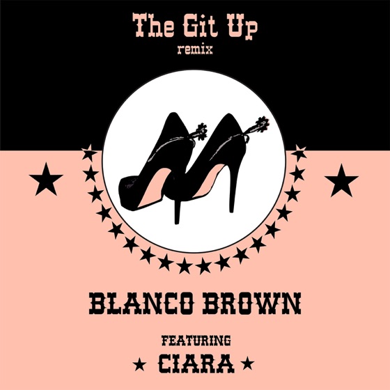 Cover artwork for The Git Up (feat. Ciara) [Remix]