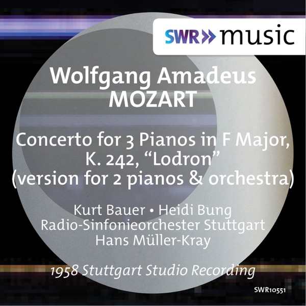 Mozart: Piano Concerto No. 7 in F Major, K. 242 "Lodron" (Version for 2 Pianos & Orchestra) - Single