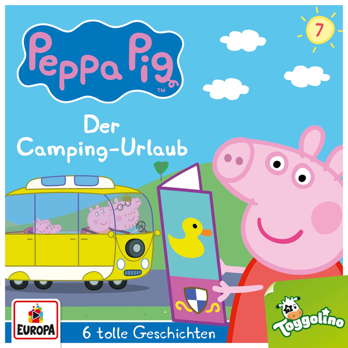 Folge 7: Der Camping - Urlaub (und 5 weitere Geschichten) par Peppa Pig  Hörspiele sur Apple Music