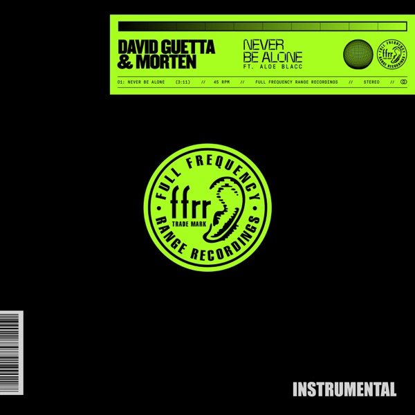 Never Be Alone (feat. Aloe Blacc) [Instrumental] [Extended] - Single - David Guetta & MORTEN