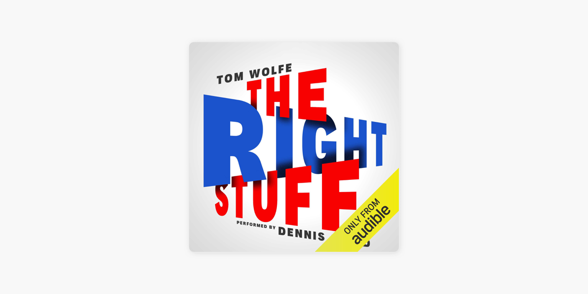 The Right Stuff by Tom Wolfe - Audiobook 