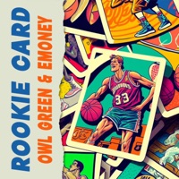 Rookie Card - Single - Owl Green & Emoney