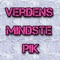 Verdens Mindste P*k artwork