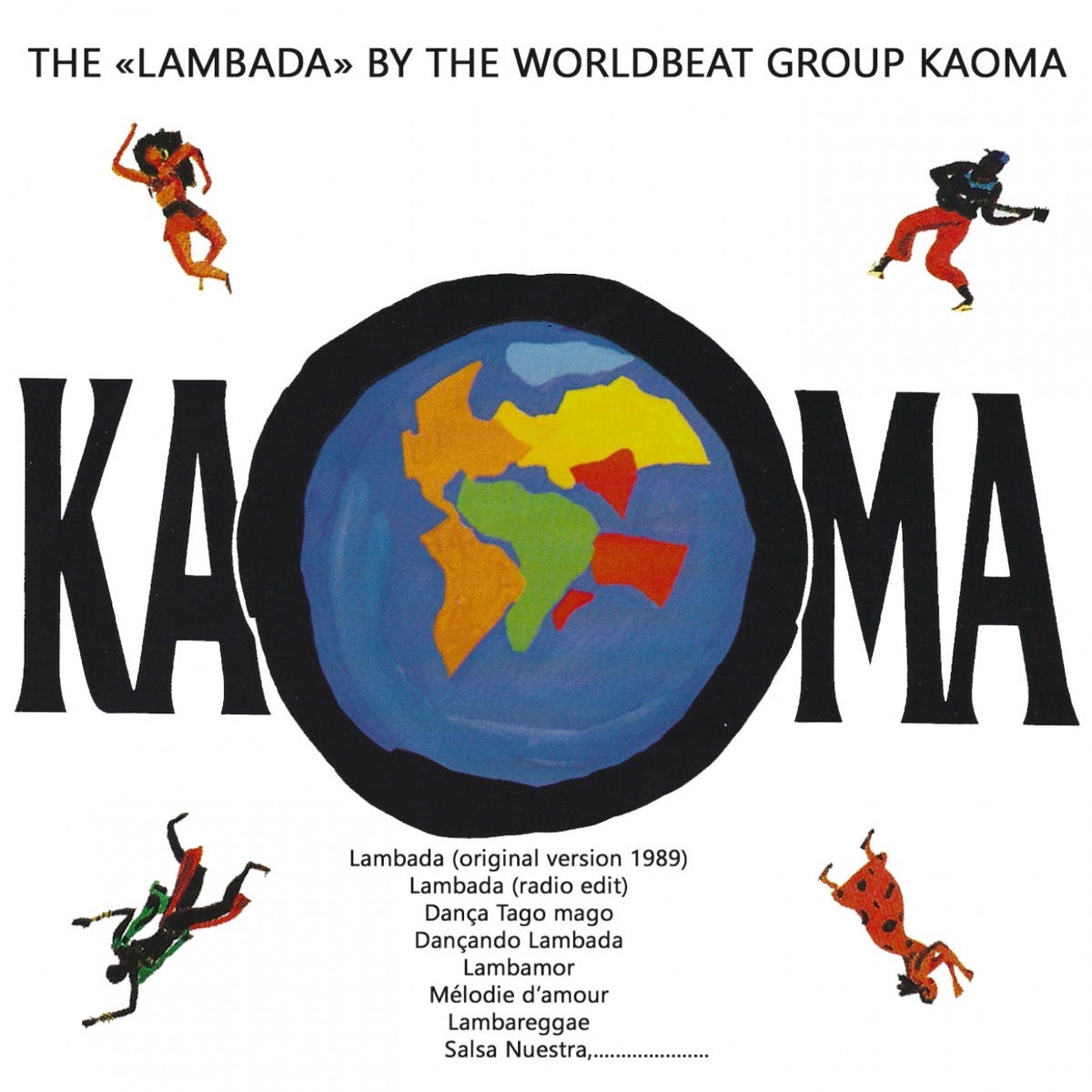 Kaoma - Lambada Promo Live Magazine Poster 1989 - Athens - Greece (23cm x  29cm)