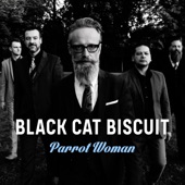 Black Cat Biscuit - Parrot Woman