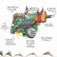 Staring at this Cuerno (feat. S.K. Winter-Yat, Rex Luger, Layzor Ghunnzz, Viva Mescal, Sub One, Azomali & Native Threat) [Remix] - Single - Jag Arreola