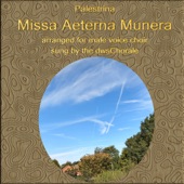 Palestrina - Missa Aeterna Munera arranged for male voice choir artwork