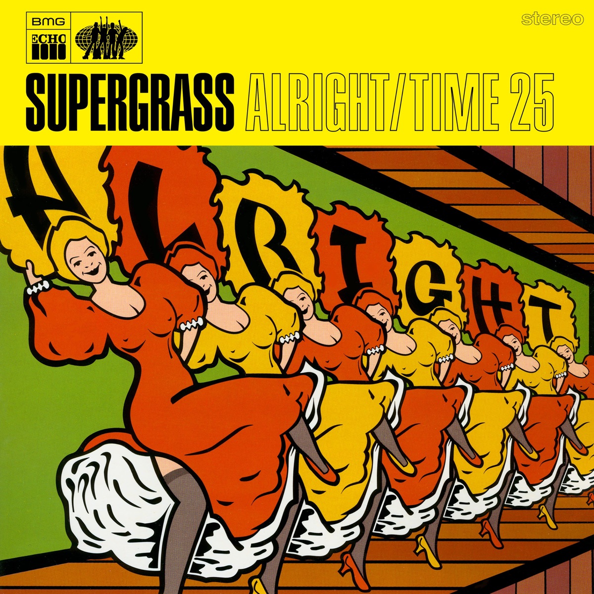 SUPERGRASS - Supergrass (NEON ORANGE Vinyl LP) 2022