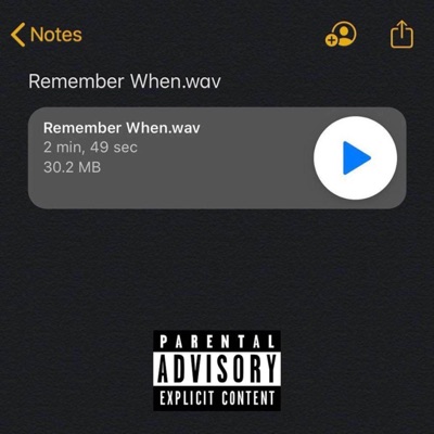 Remember When - Single