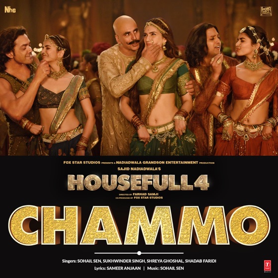 Cover artwork for Chammo (From "Housefull 4")