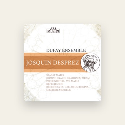 Listen to Dufay Ensemble, watch music videos, read bio, see tour dates & more!
