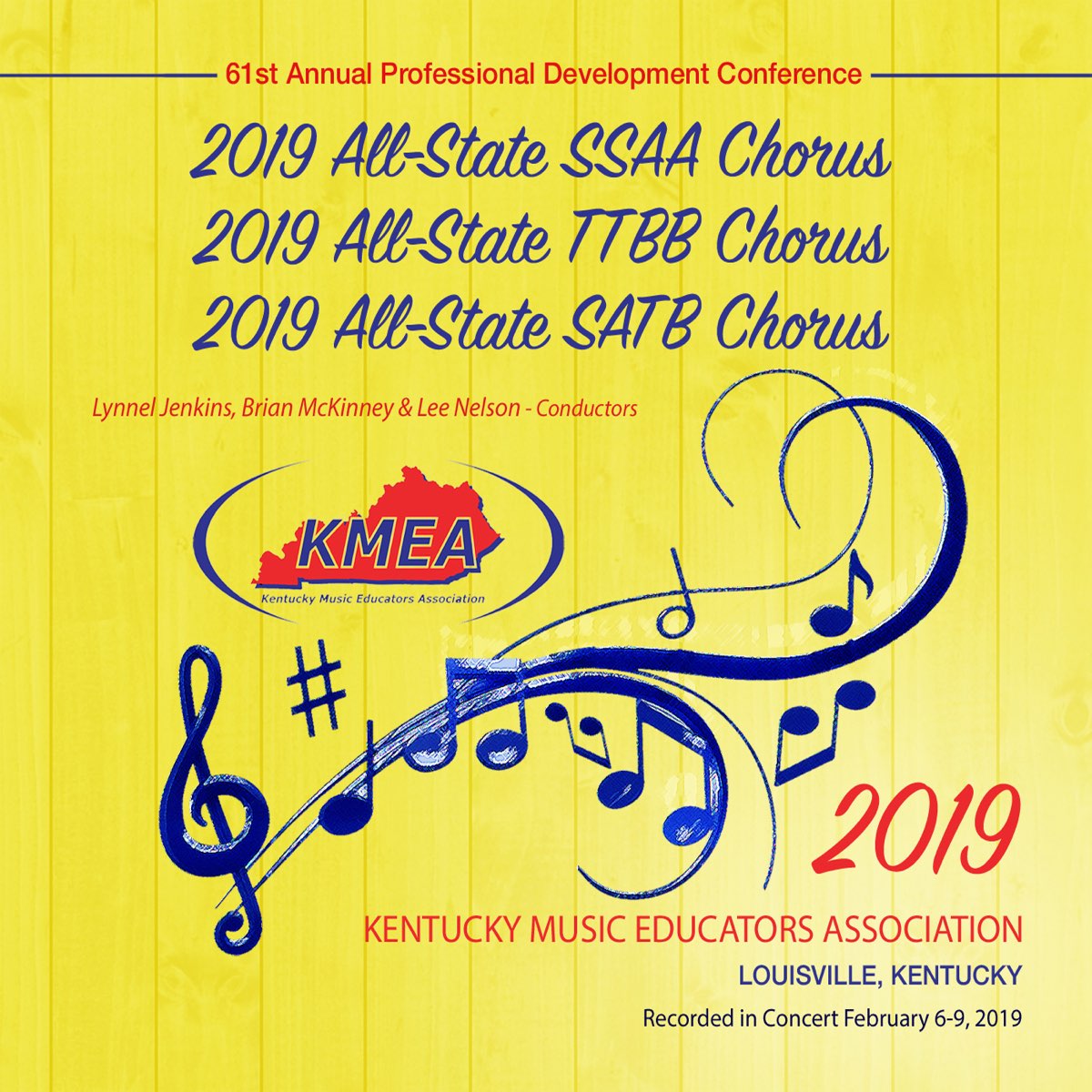 ‎Kentucky KMEA Conference 2019 AllState SSAA Chorus TTBB Chorus SATB