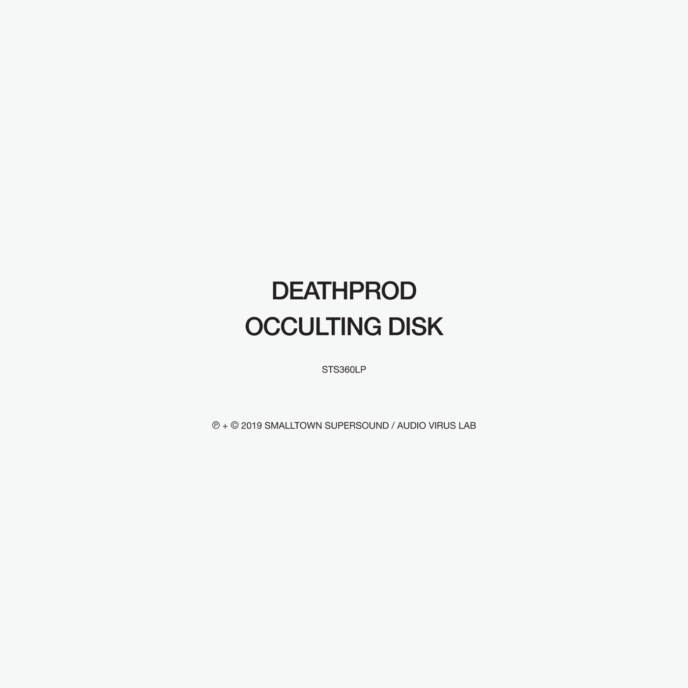 Occulting Disk by Deathprod