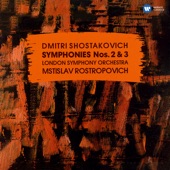 Shostakovich: Symphonies Nos. 2 "To October" & 3 "First of May" artwork