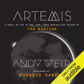 Artemis (Unabridged) - Andy Weir Cover Art