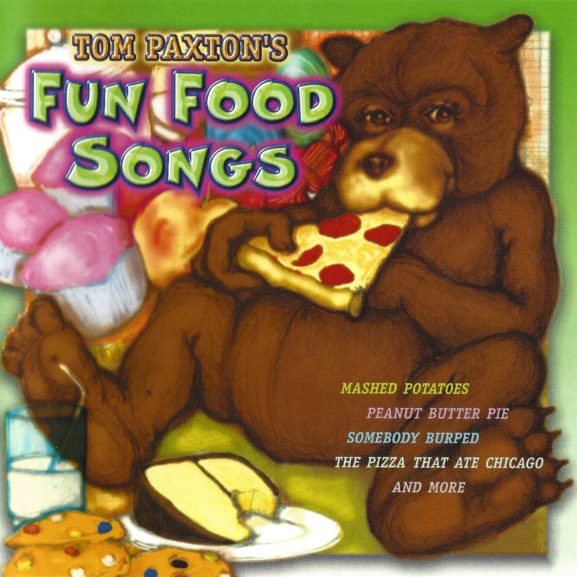 Tom Paxton – Fun Food Songs Cover