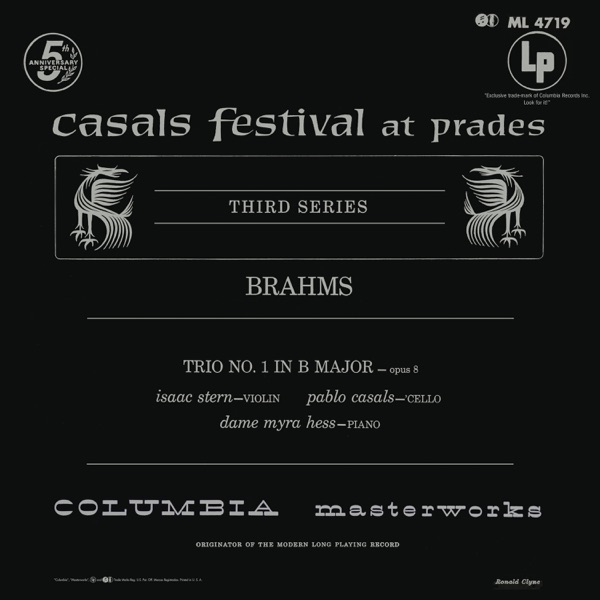 Brahms: Trio No.1 in B Major, Op. 8