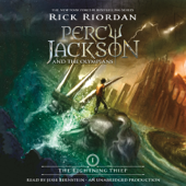 The Lightning Thief: Percy Jackson and the Olympians: Book 1 (Unabridged) - Rick Riordan Cover Art