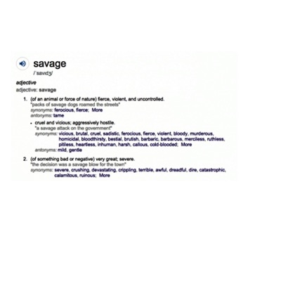 Savage - Single