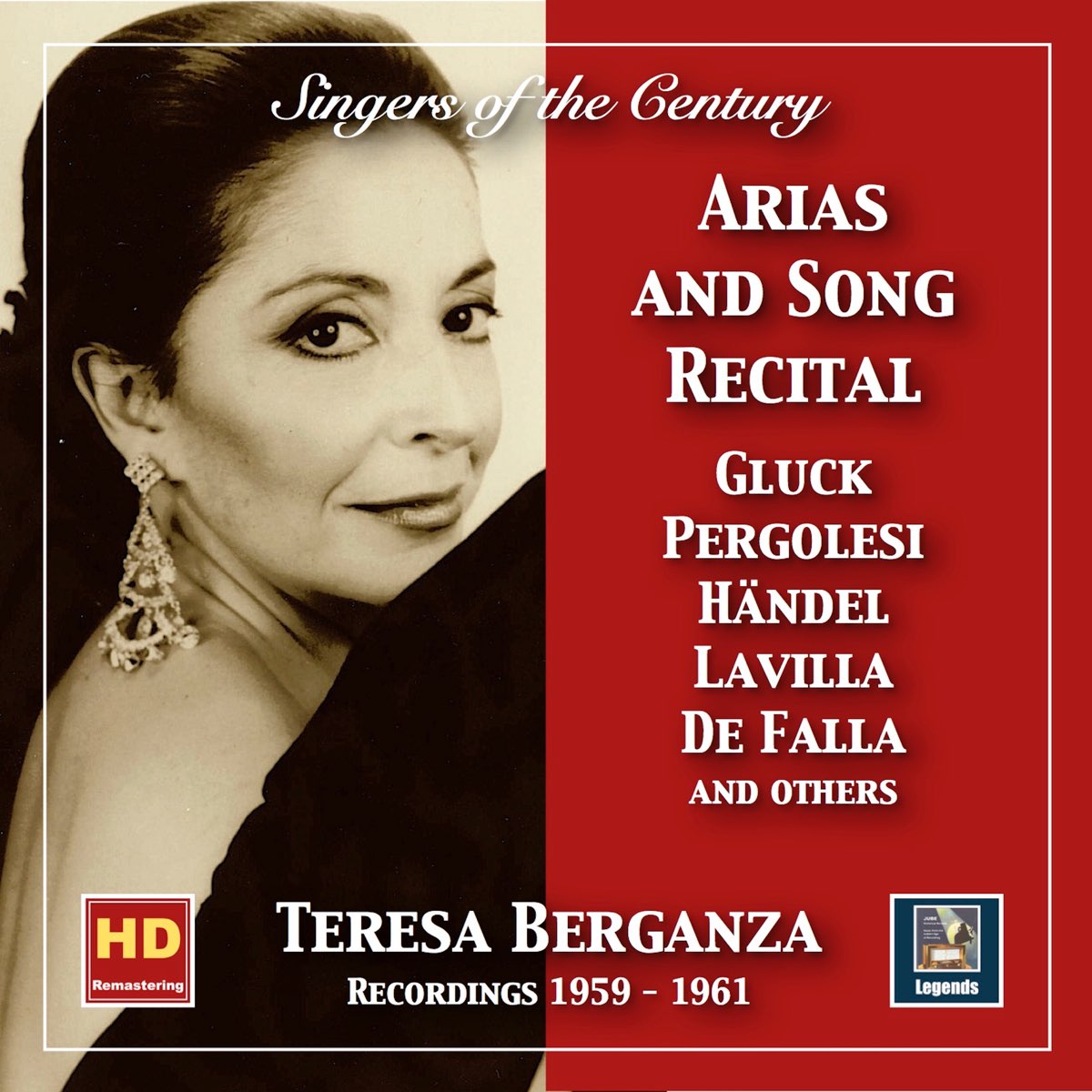 ‎Singers of the Century: Teresa Berganza – Aria and Song Recital (2019 ...