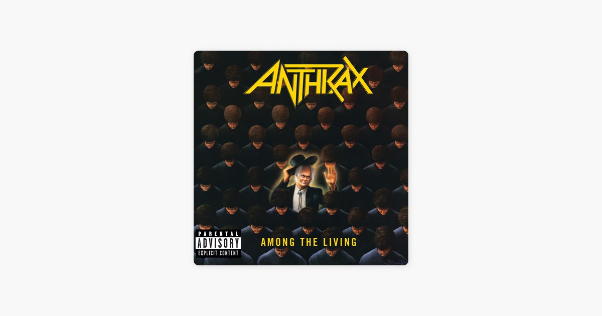Anthrax Among The Living LP アンスラックス レコード Anthrax ‎– Among The Living US 1987 1st press Allied Pressing NM