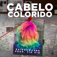 Cabelo Colorido - Single - Rainbow Gabe
