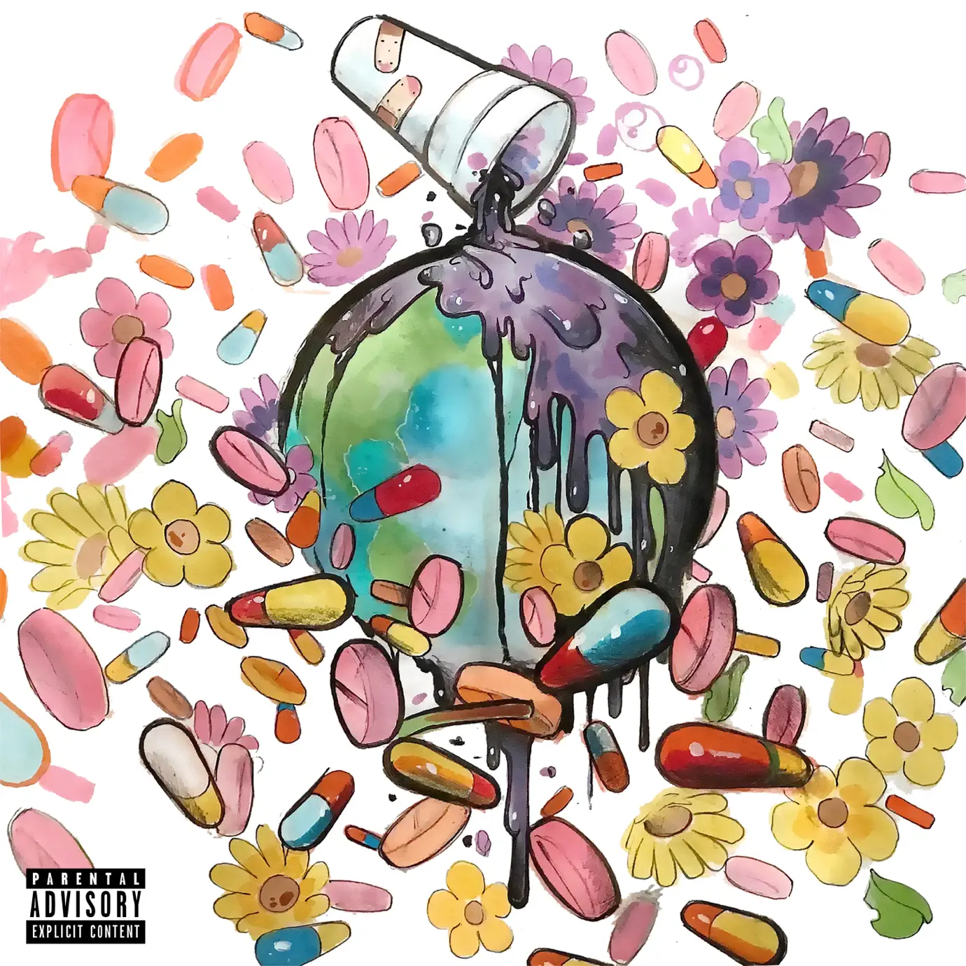 cigarettes juice wrld album cover Cigarettes - Single
