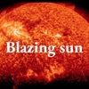 Blazing sun