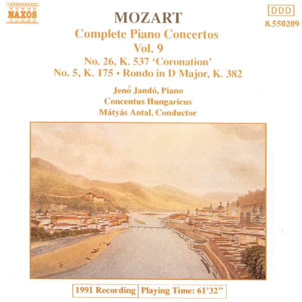 Mozart: Piano Concertos Nos. 26 "Coronation", 5 and Rondo in D Major, K. 382