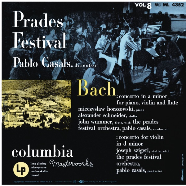 Bach: Concerto for Flute, Violin and Keyboard, BWV 1044; Violin Concerto in D Minor, BWV 1052R & Brandenburg Concerto No. 5, BWV 1050