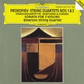 Prokofiev: String Quartets Nos. 1 & 2, Sonata for 2 Violins artwork