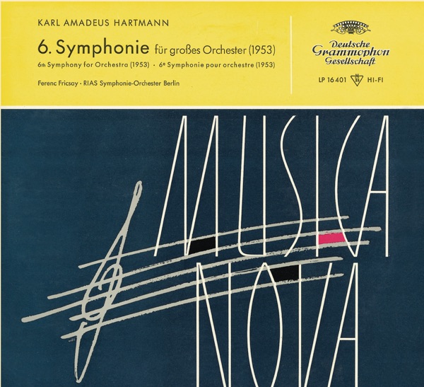 Hartmann: Symphony No. 6 - Blacher: Paganini Variations