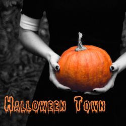 Halloween Town - Scary Ambient Music and Sound Effects, Creepy Pasta and Horror Story Background - Frank&amp;Stein Cover Art